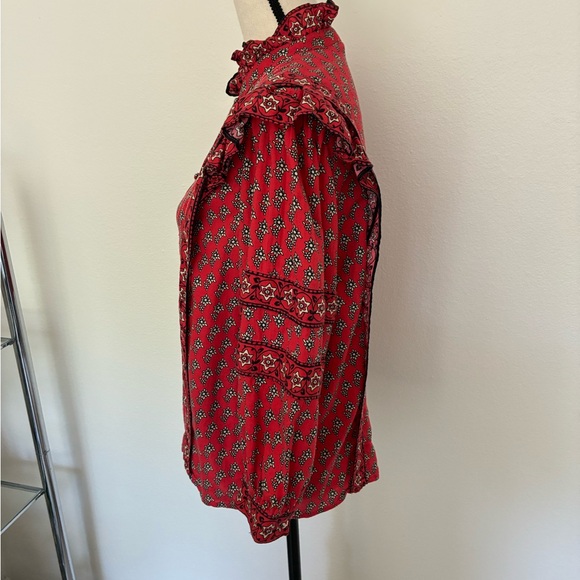 Sundance Button Down Blouse - Picture 2 of 8